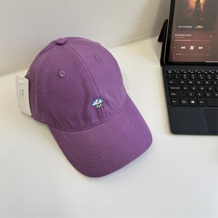 Women's Embroidered Cotton Dad Hat Bowlift