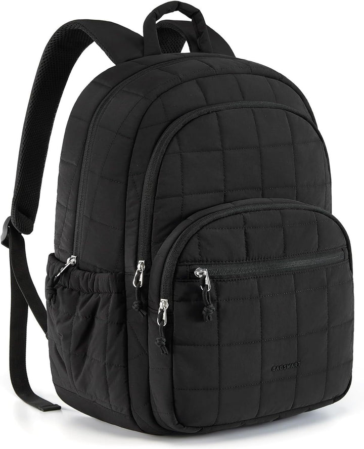 Quilted Multi-Storage Backpack Bowlift
