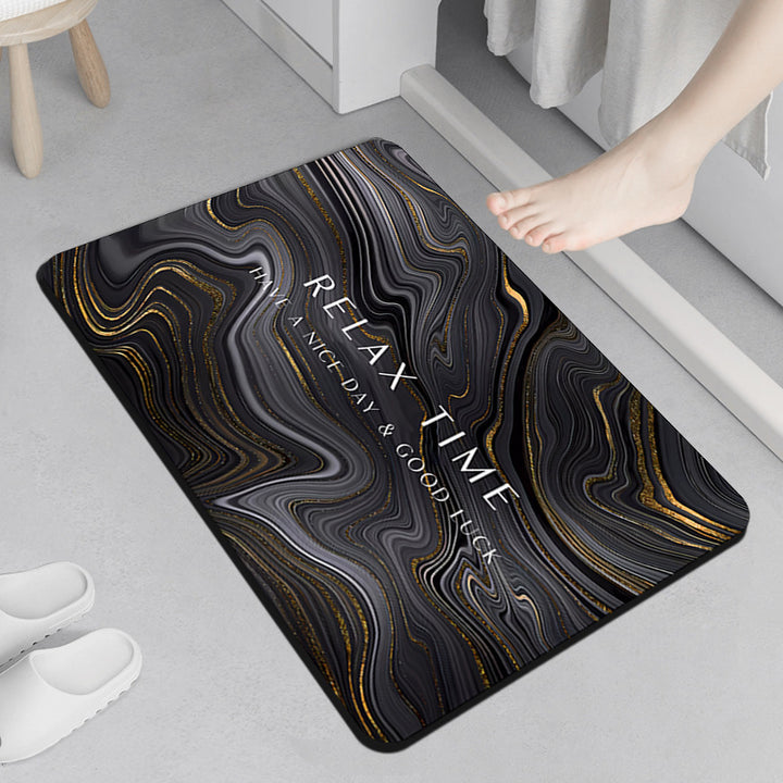 Non-Slip Decorative Bath Mat Bowlift