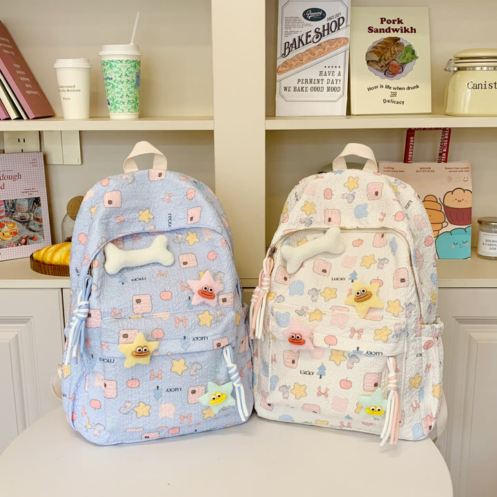 Backpack with Playful Design Bowlift