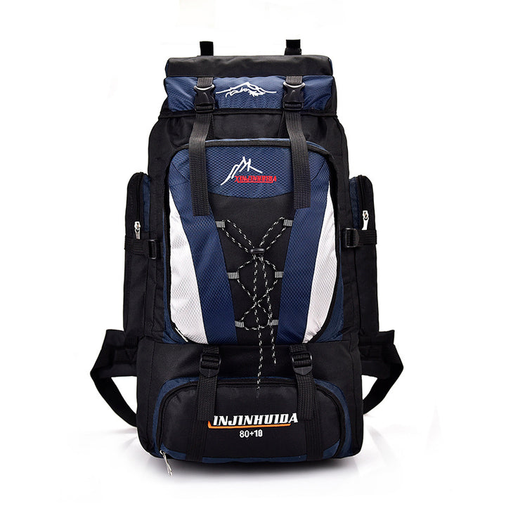Unisex large trekking backpack with volume expansion and ergonomic carrying system Bowlift