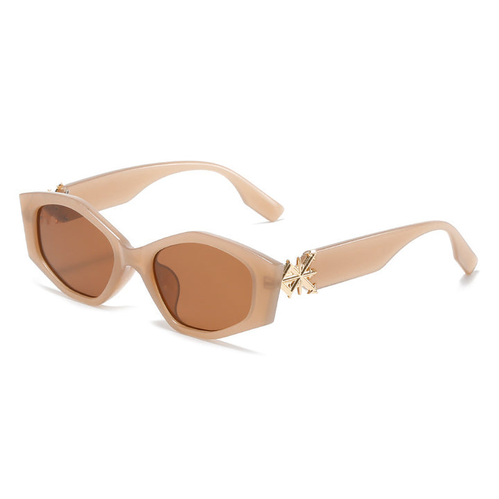 Statement Hexagonal Frame Sunglasses Bowlift 1787812354