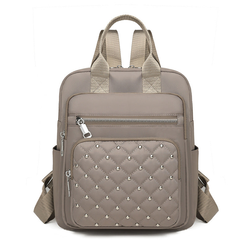 Chic Quilted Backpack