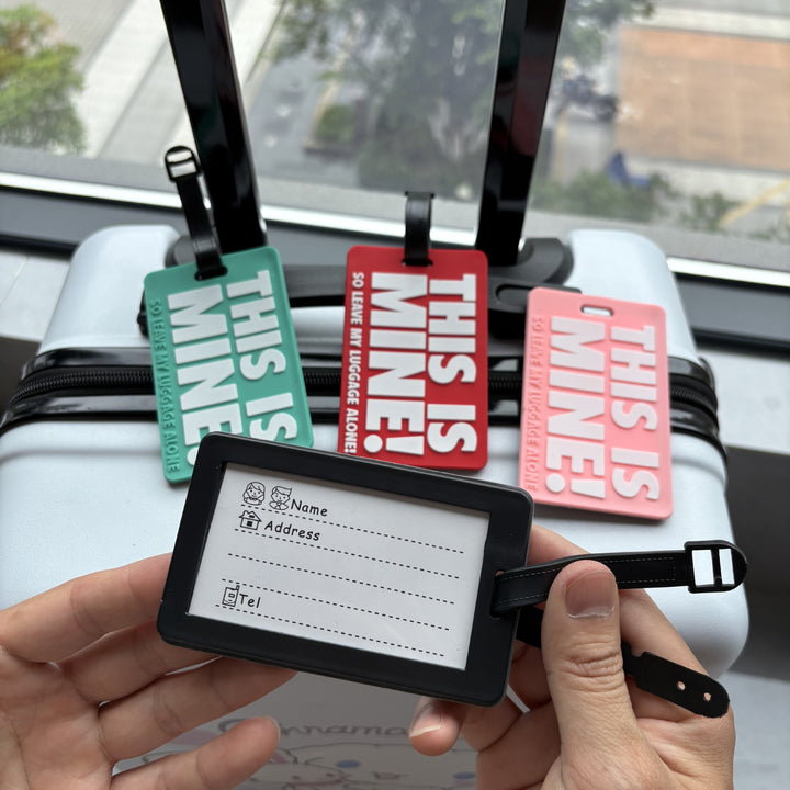 Fun Travel Statement Luggage Tag Bowlift