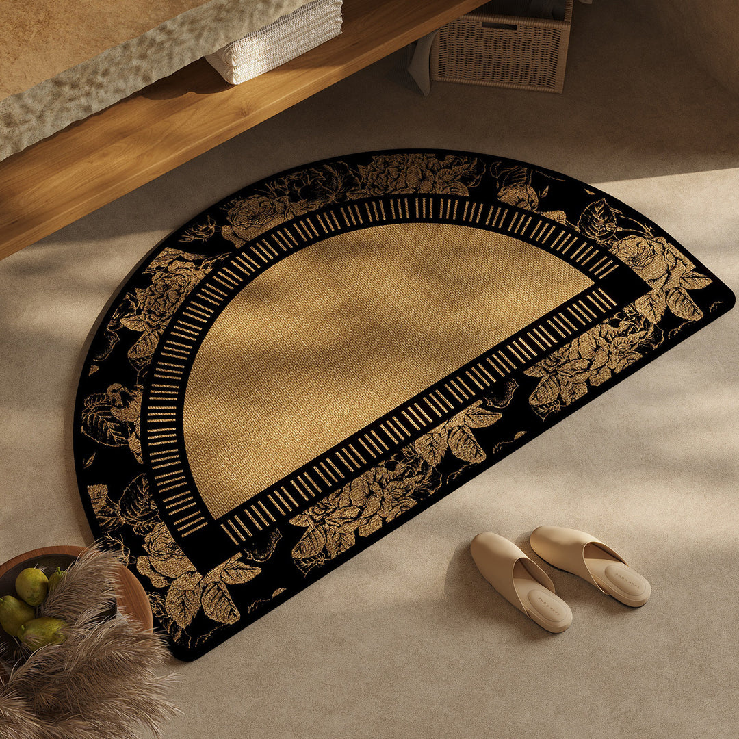 Chic Geometric Design Bath Mat Bowlift
