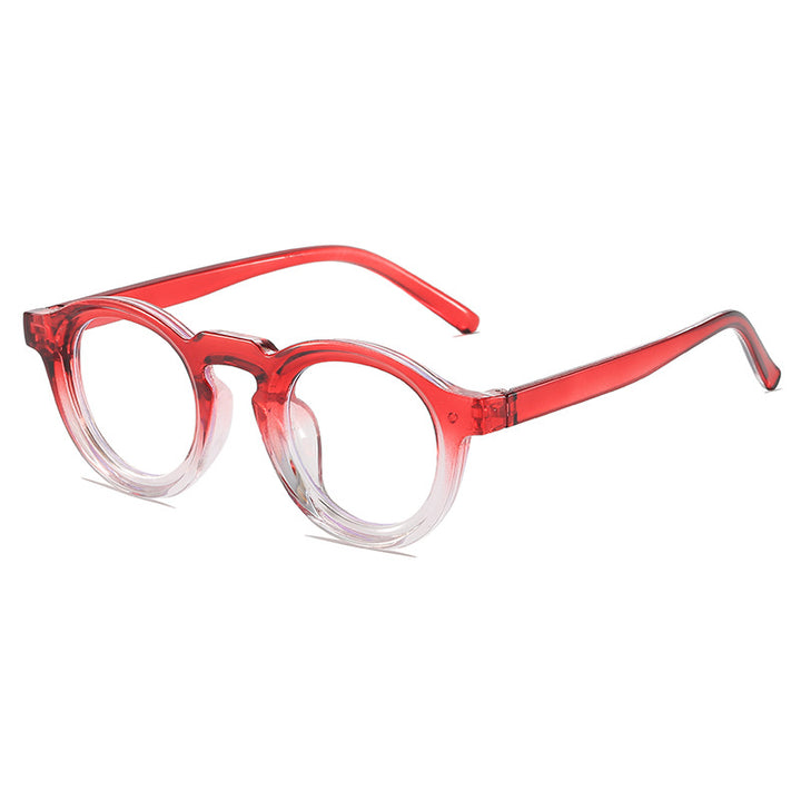 Retro-Inspired Clear Frame Glasses Bowlift