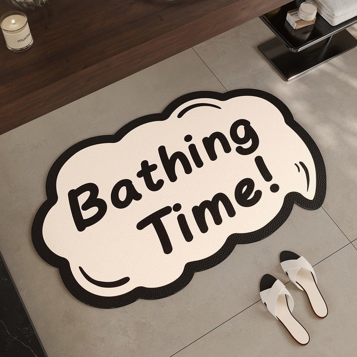 Cloud-Shaped Soft Bath Mat Bowlift