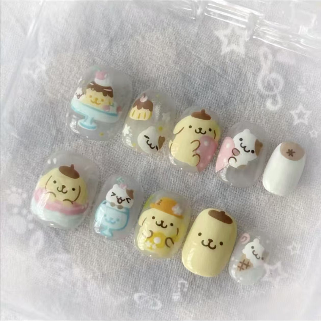 Artistic Character Nail Art Set Bowlift