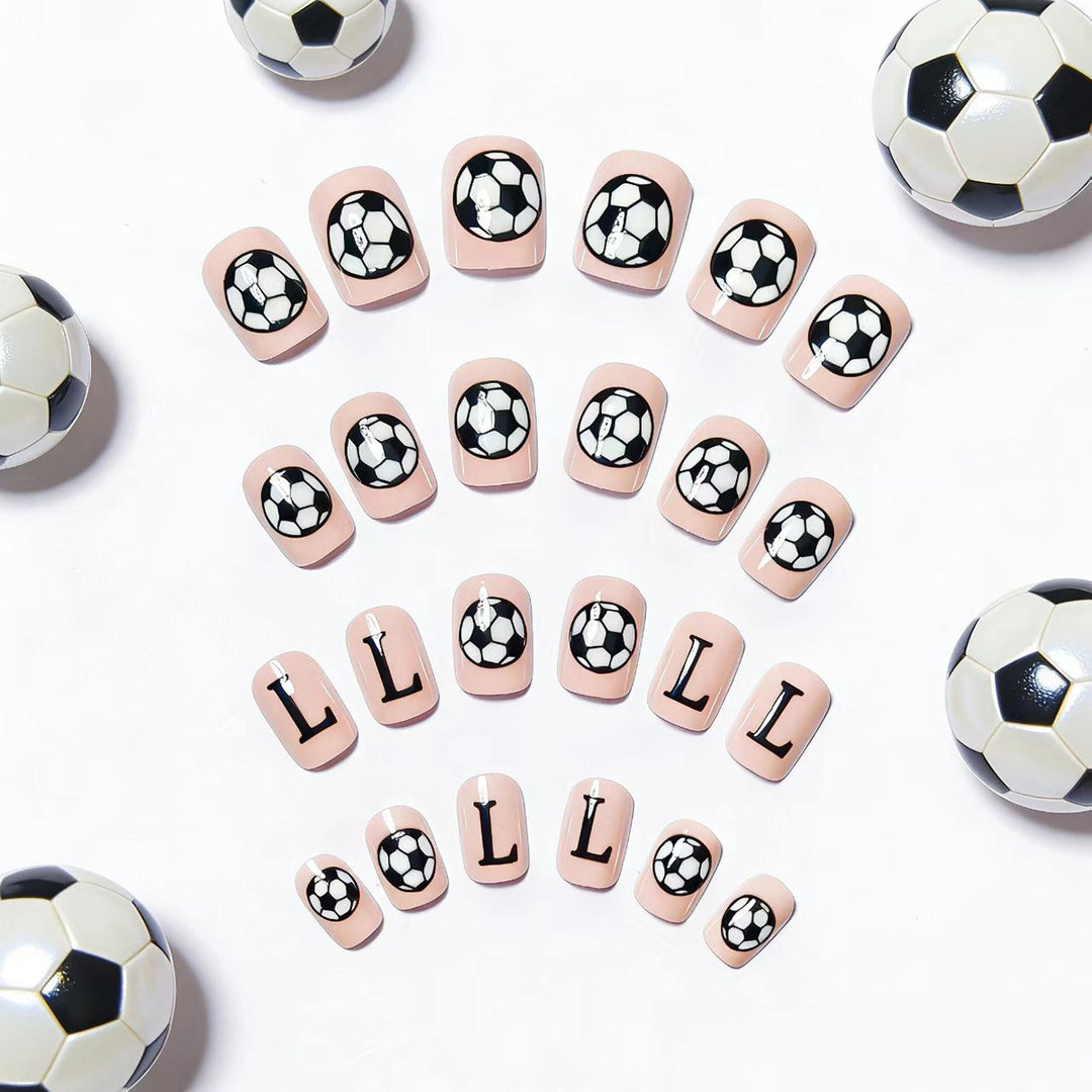 Sporty Themed Nail Art Design Bowlift