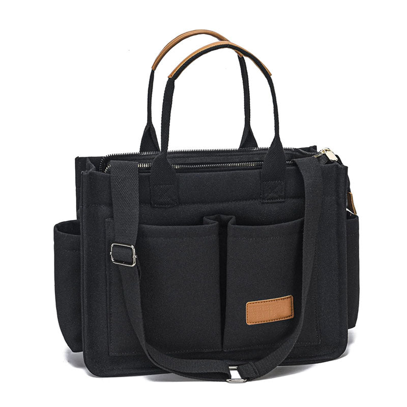 Women Multifunctional Briefcase with Compartments Bowlift