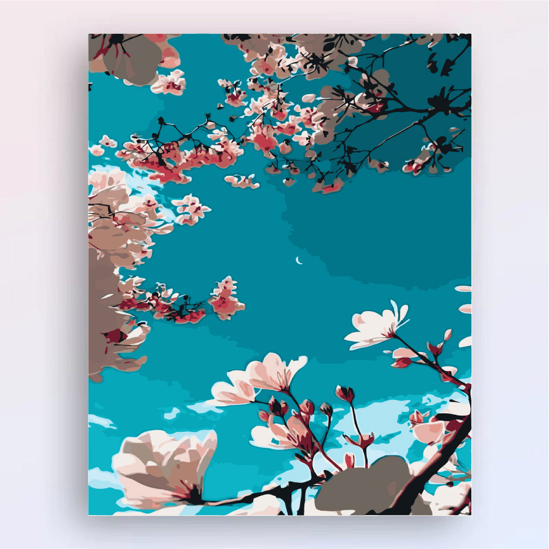 Floral Canvas Art Print Bowlift