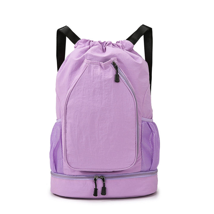 Lightweight Drawstring Sports Backpack Bowlift