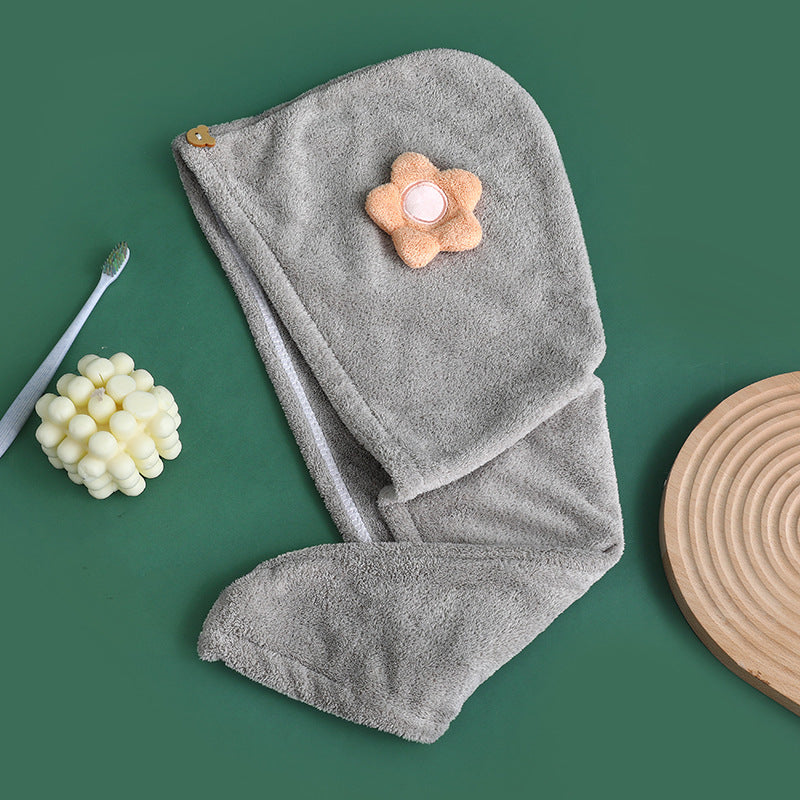 Women's Hair Turban with Practical Button Bowlift