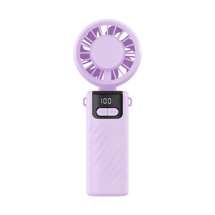 Unisex Rechargeable Mini Handheld Cooling Fan Bowlift