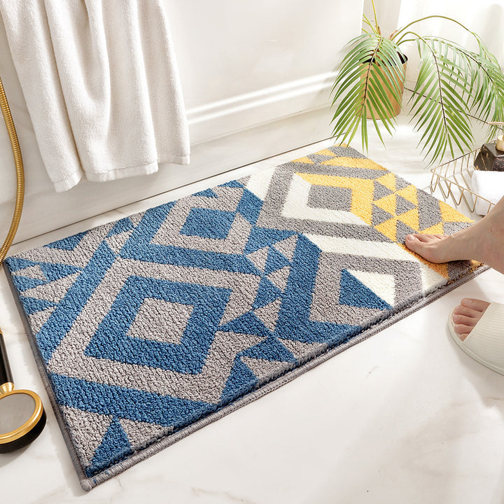 Cat-Themed Bath Mat