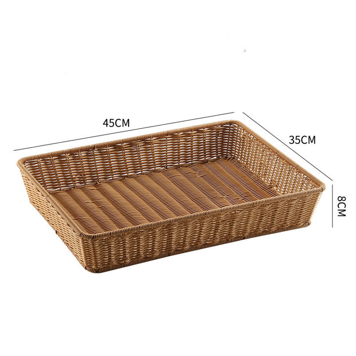 Natural Woven Storage Tray Bowlift