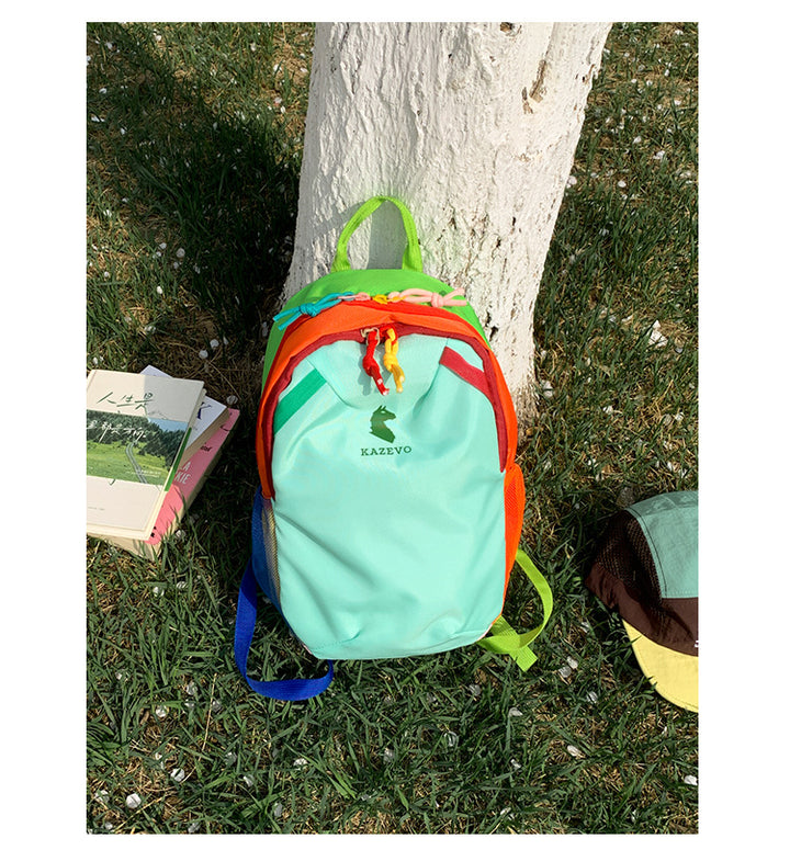 Colorful Adventure-Ready School Backpack Bowlift