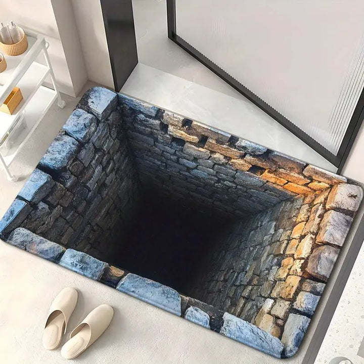Realistic Alligator-Themed Area Mat