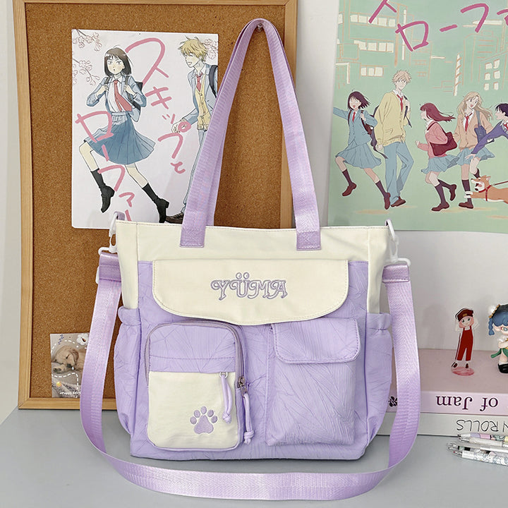 Multi-Pocket Shoulder Bag Bowlift