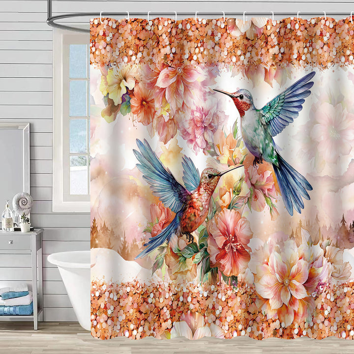 Nature-Inspired Shower Curtain Bowlift