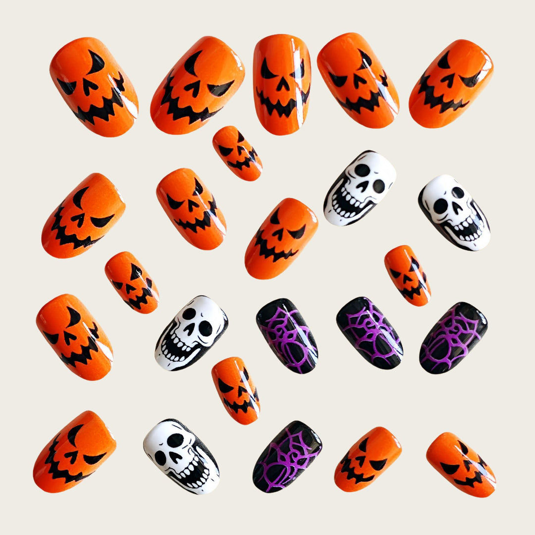 Halloween Artificial Nail Set Bowlift