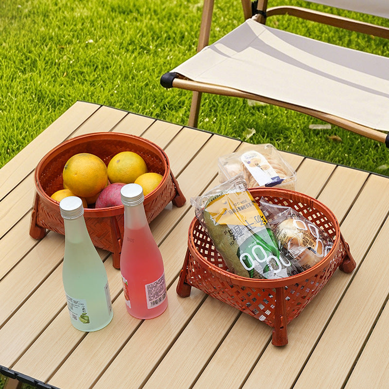 Ladies hand-woven presentation basket with stylish design Bowlift
