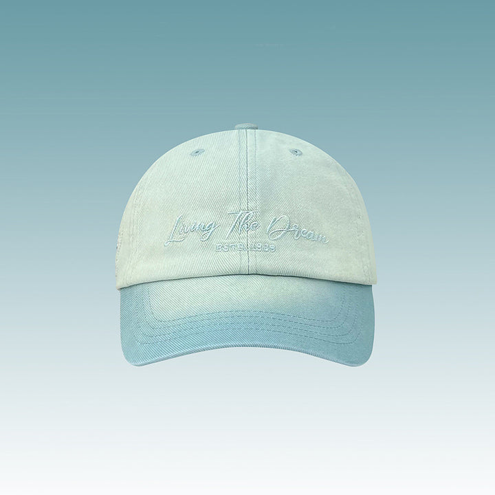 Vintage-Inspired Washed Denim Cap
