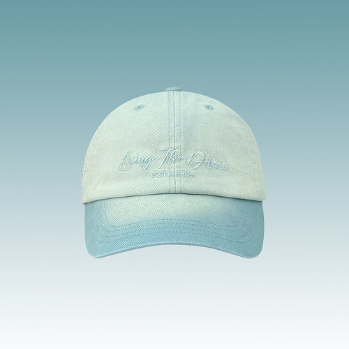 Vintage-Inspired Washed Denim Cap