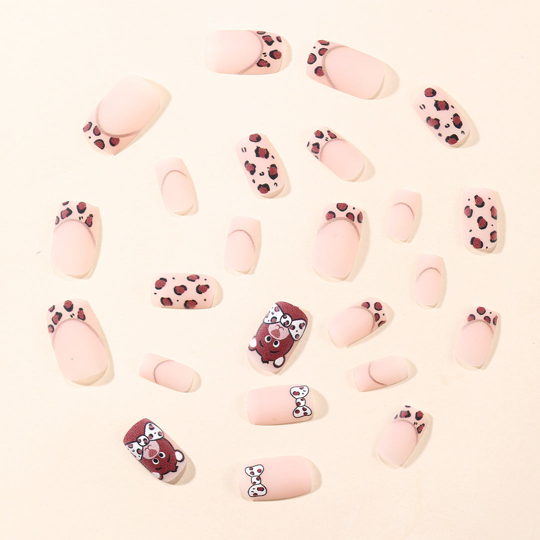 Playful Animal-Themed Nail Art Bowlift
