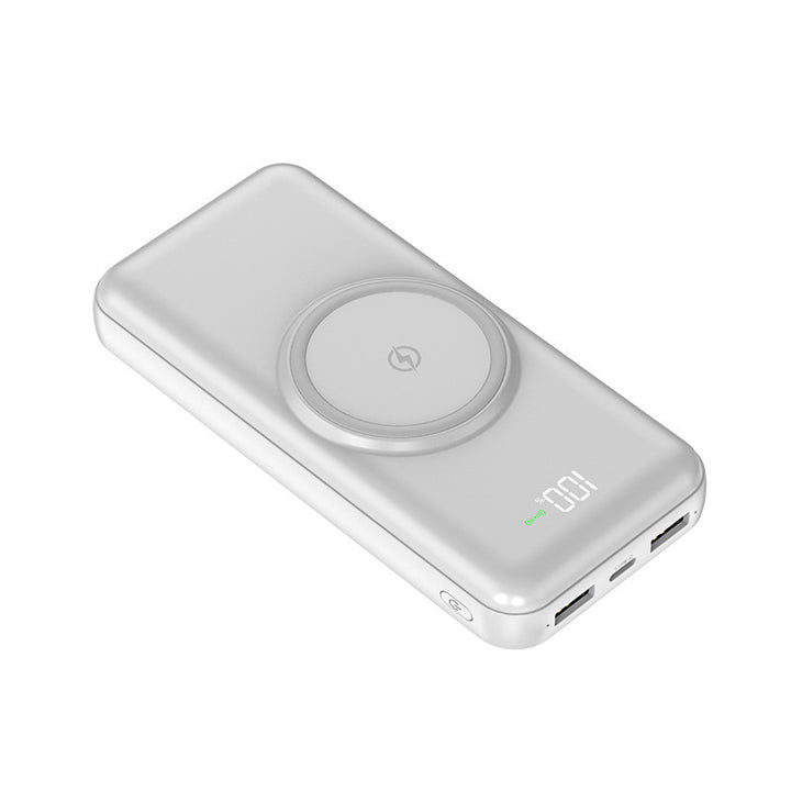 Portable power bank with wireless fast charging function and intelligent charge indicator Bowlift