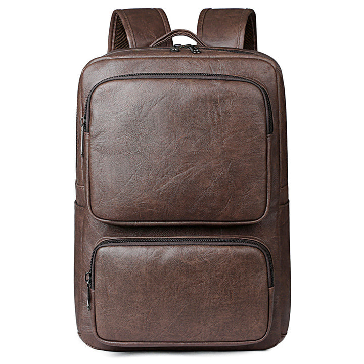 Business Rucksack with High-Quality Artificial Leather and Ergonomic Shoulder Straps Bowlift