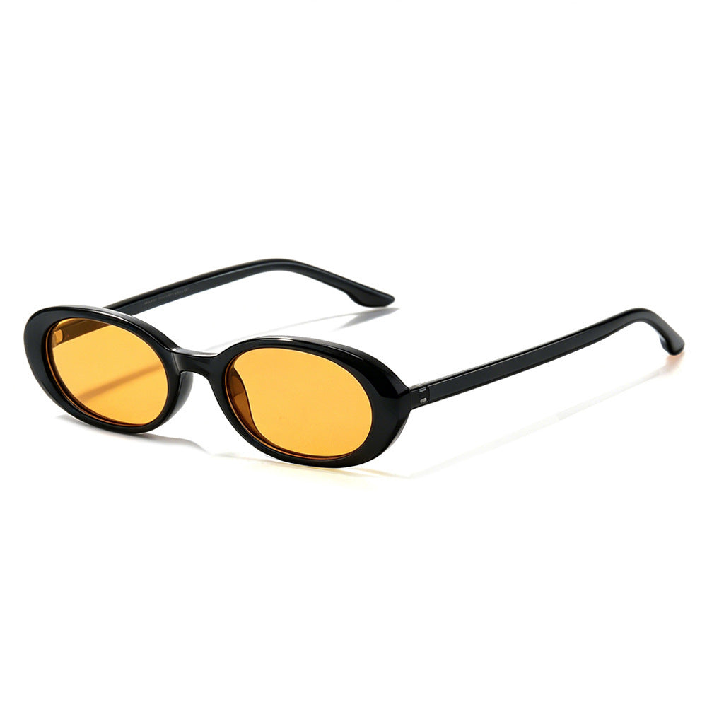 Vintage Oval Frame Sunglasses Bowlift