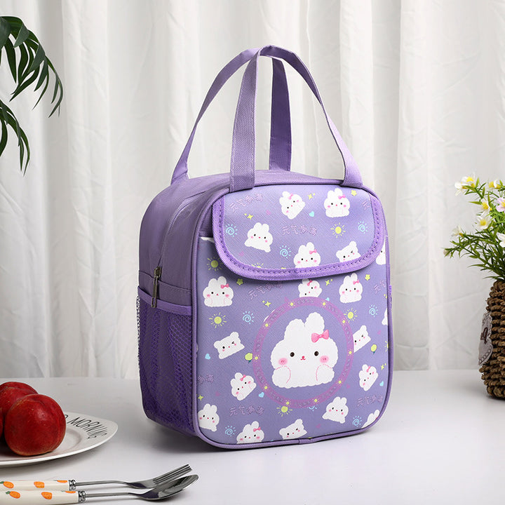 Kids Insulated Rabbit-Themed Lunch Bag Bowlift
