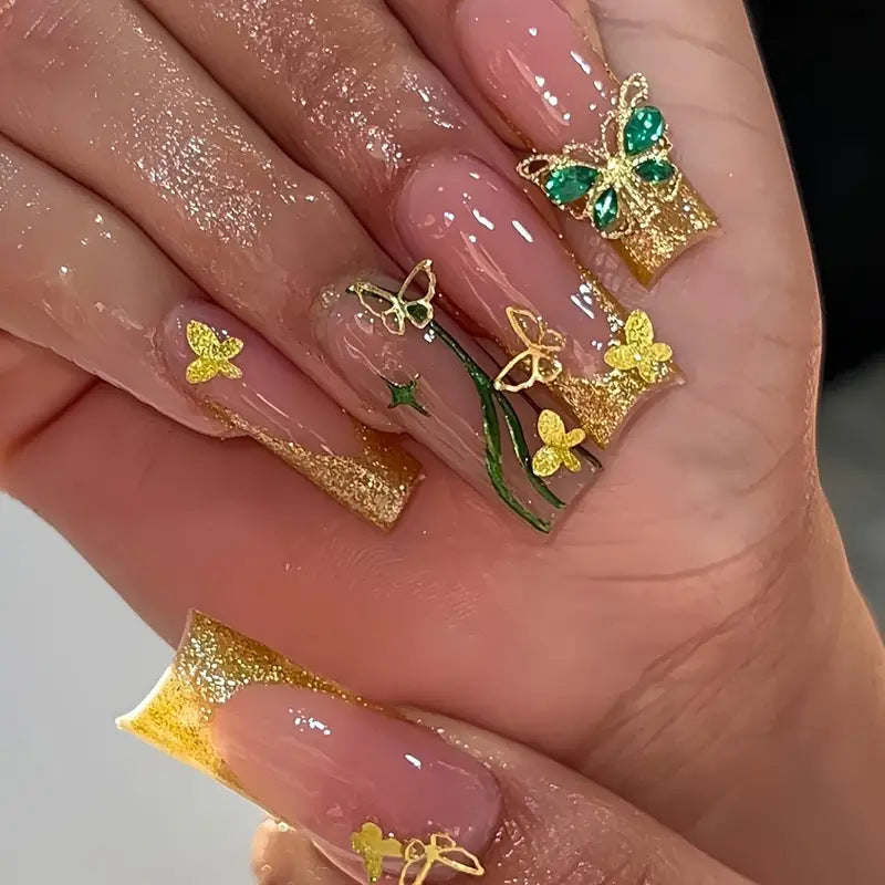 Artistic Butterfly Nail Art Set Bowlift