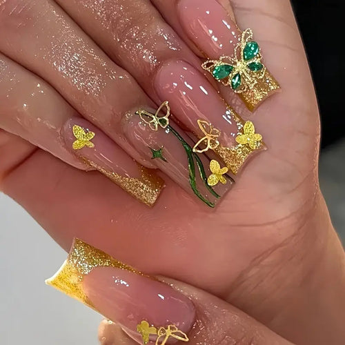 Artistic Butterfly Nail Art Set Bowlift