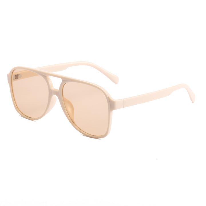 Women's fashionable square sunglasses with wide frame Bowlift