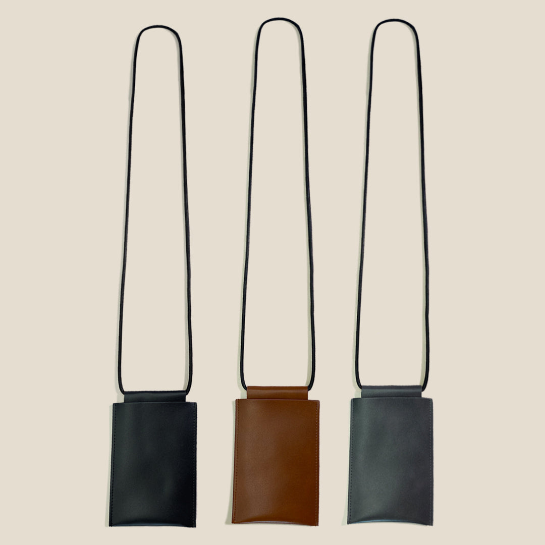Minimalist Leather Phone Holder Bowlift
