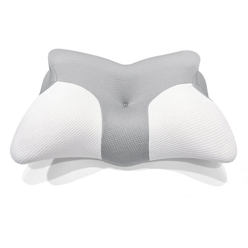 Ergonomic main pillow with contoured design and breathable surface Bowlift