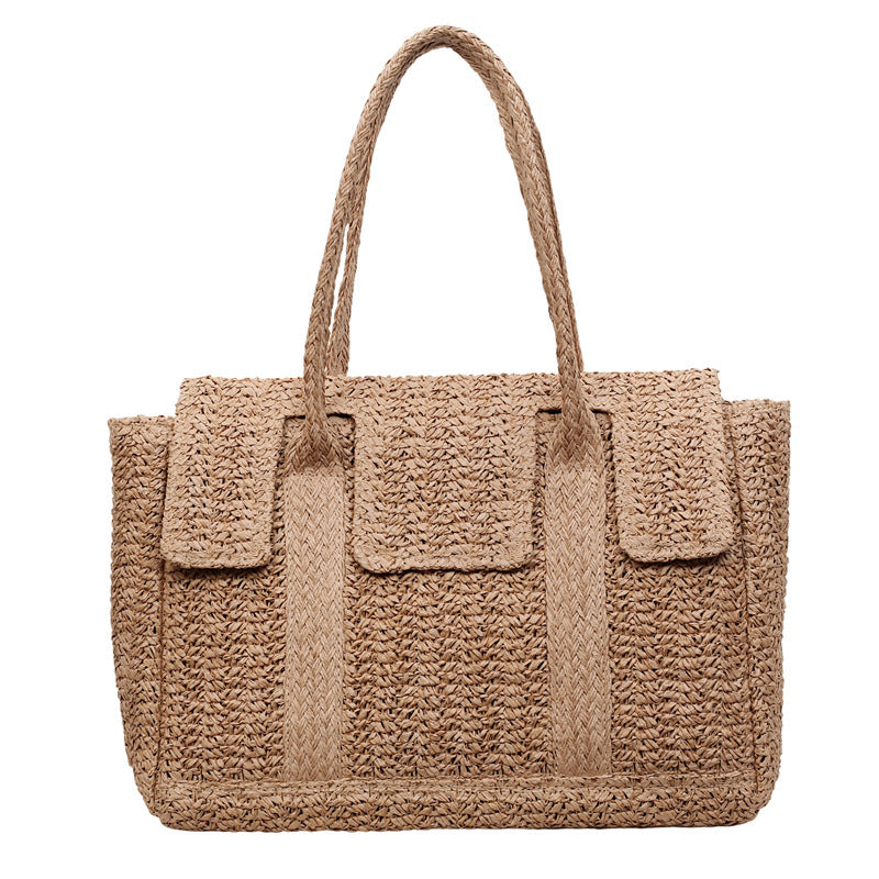 Large Handwoven Shopping Bag Bowlift