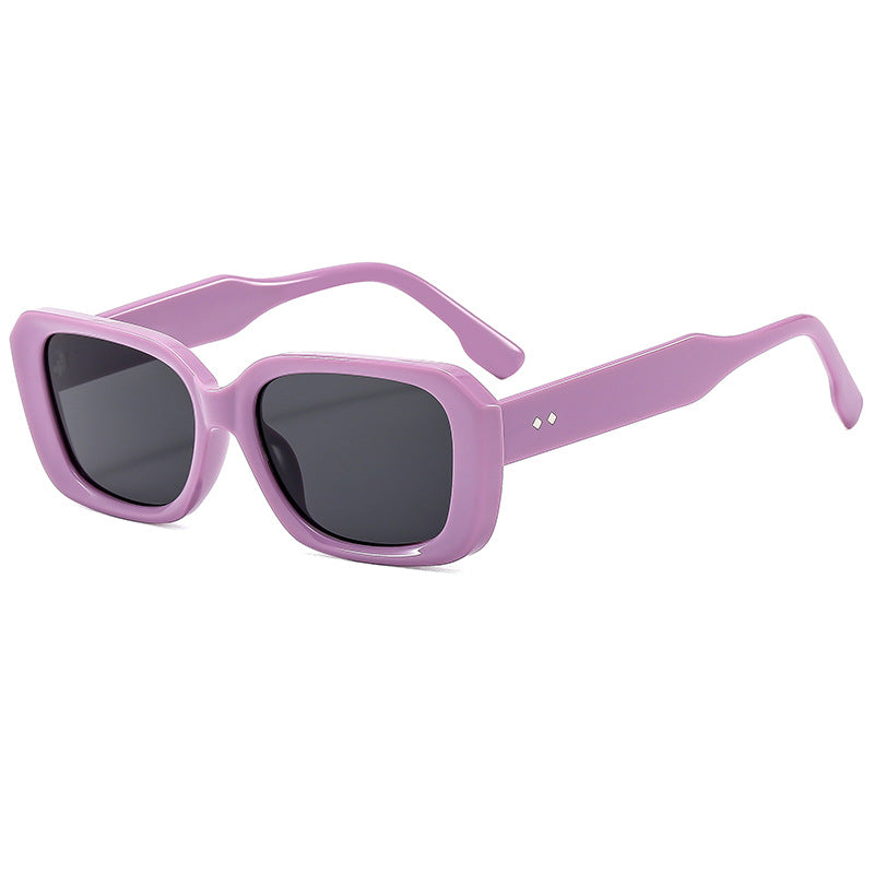 Women's large square sunglasses with robust frame and UV protection Bowlift