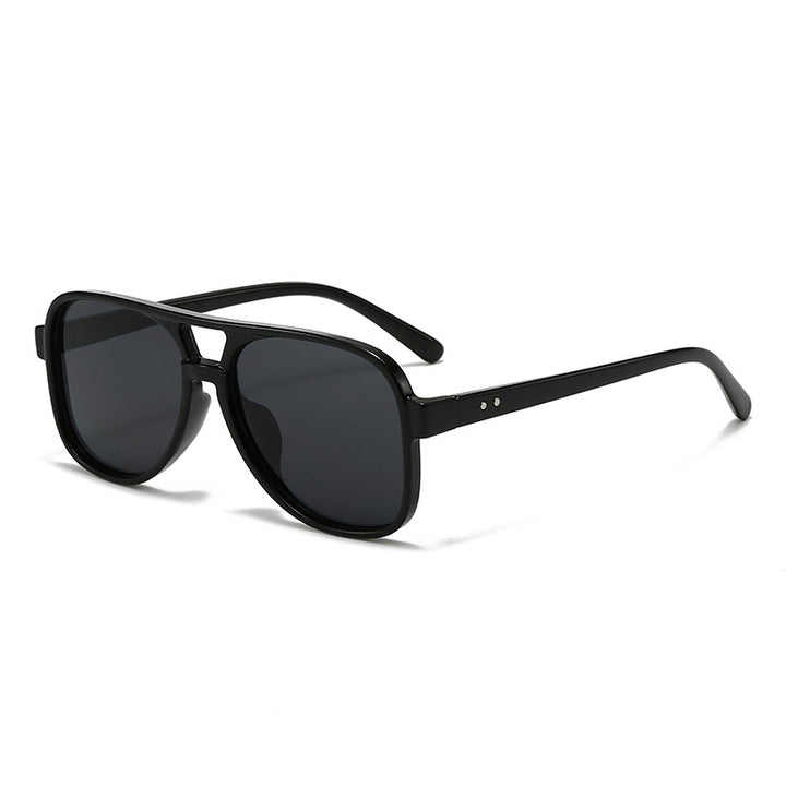 Men's Oversized Transparent Square Glasses Bowlift