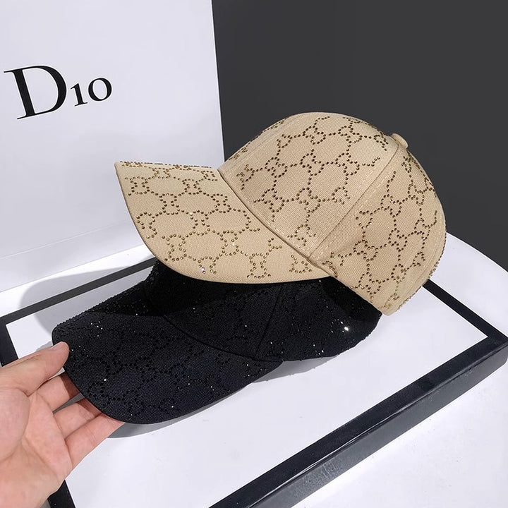 Women's Fashionable Laser-Cut Baseball Cap Bowlift