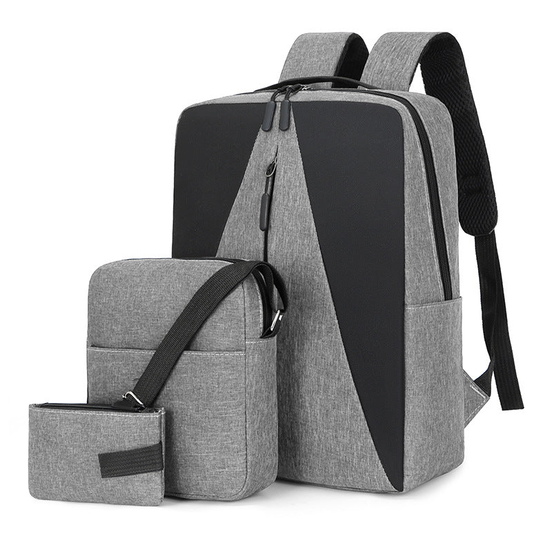 Sleek Minimalist Backpack Set Bowlift