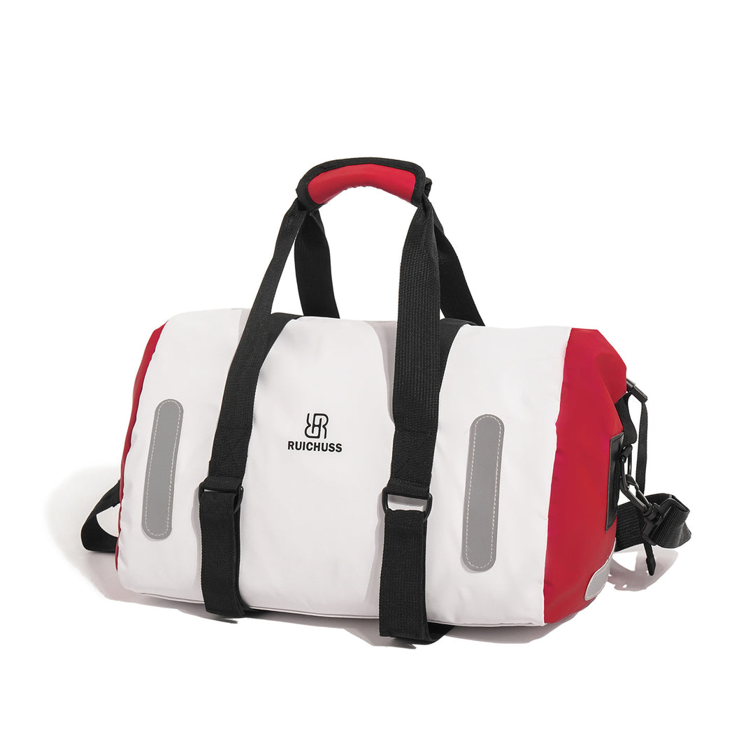 Sporty Fitness Duffel Bag With Reflective Accents Bowlift