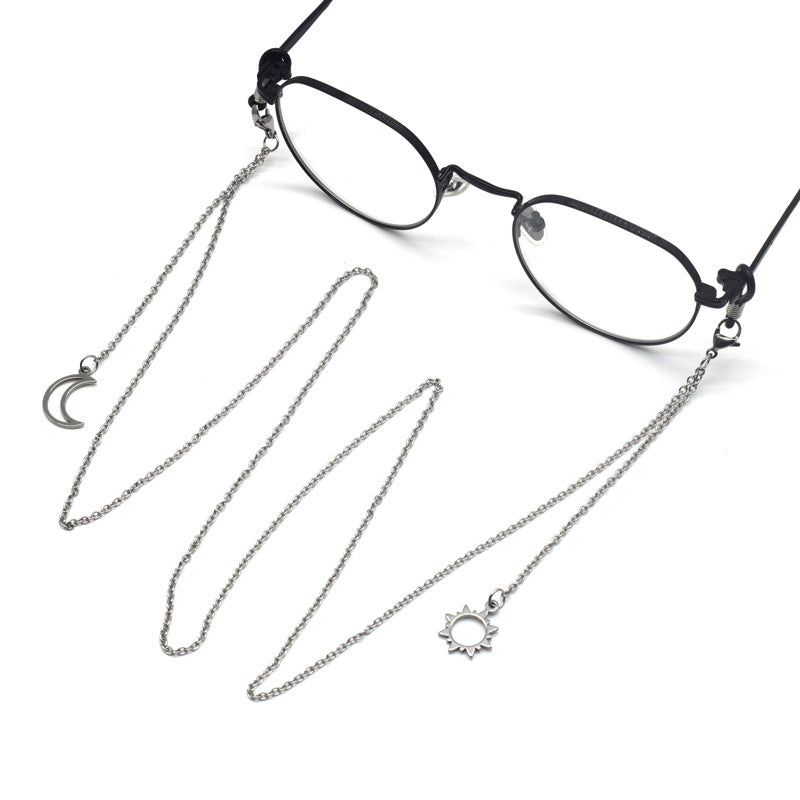 Decorative Eyewear Chain with Sun Accents Bowlift