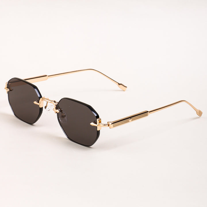 Ladies sunglasses with elegant octagonal frame and comfortable nose pads Bowlift