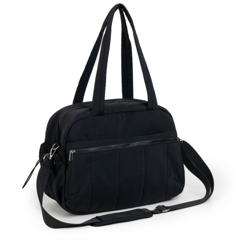 Multifunctional Tote Bag with Padded Interior and Removable Shoulder Strap Bowlift
