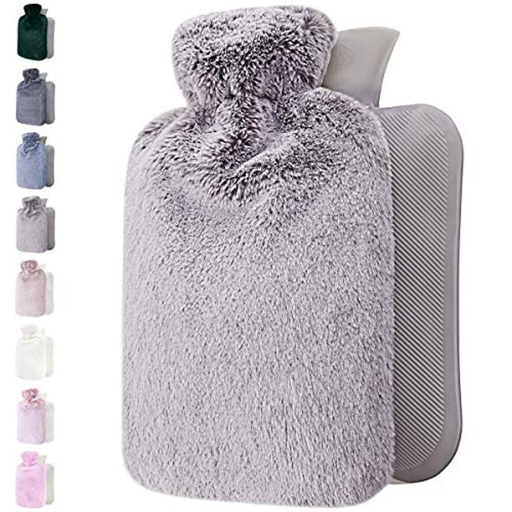 Plush Hot Water Bottle with Cover Bowlift
