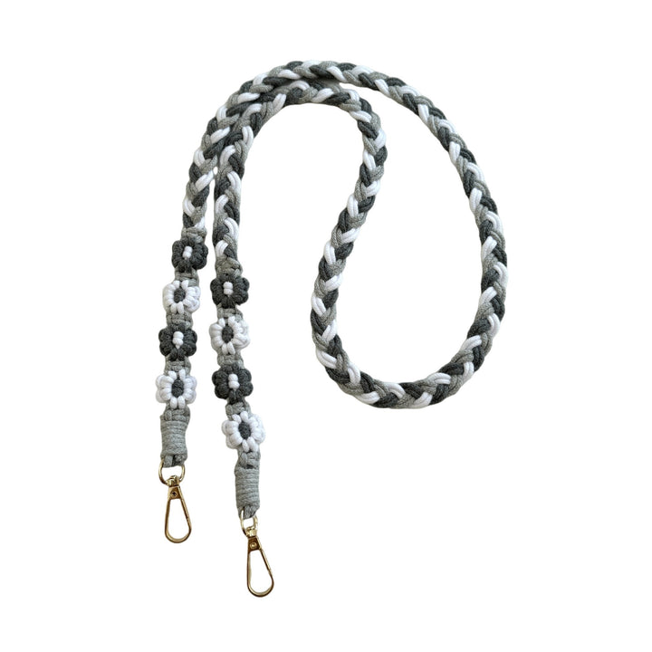 Handmade Macrame Floral Dog Leash Bowlift