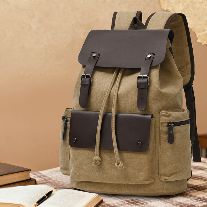 Vintage Canvas Rucksack